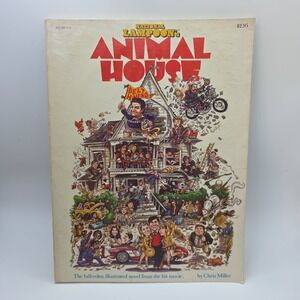 National Lampoons Animal House Illustrated Novel Chris Miller 1978 Vintage Book